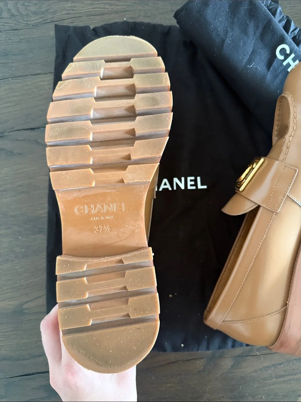 CHANEL classic loafers